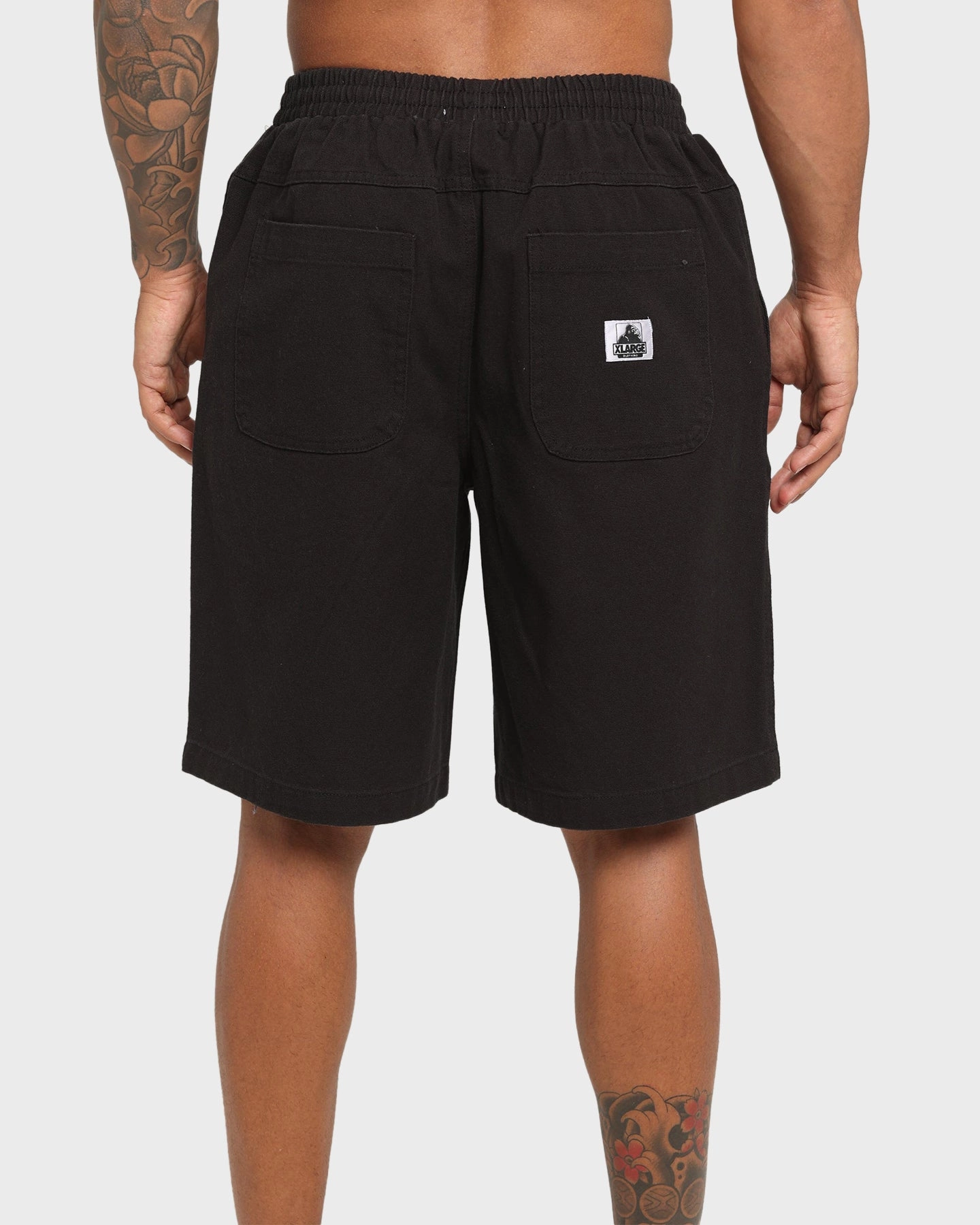 X-LARGE 91 Short 7" Black Durable Material Odor-resistant