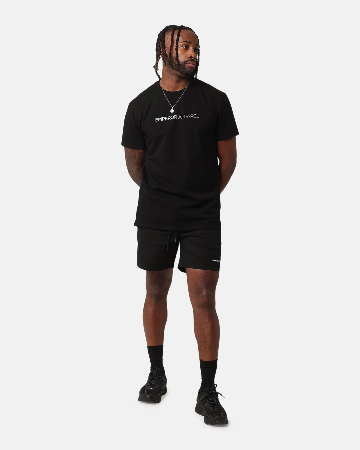 Emperor Apparel Everyday Shorts Black Outdoor Style Day Out