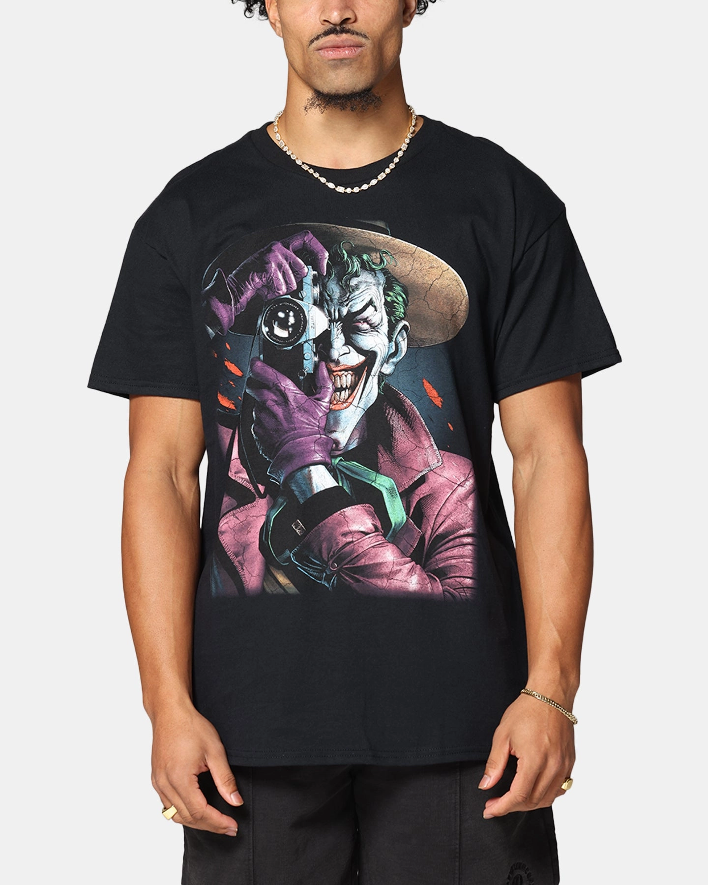 Goat Crew X DC Batman The Killing Joke T-Shirt Black Chic Style