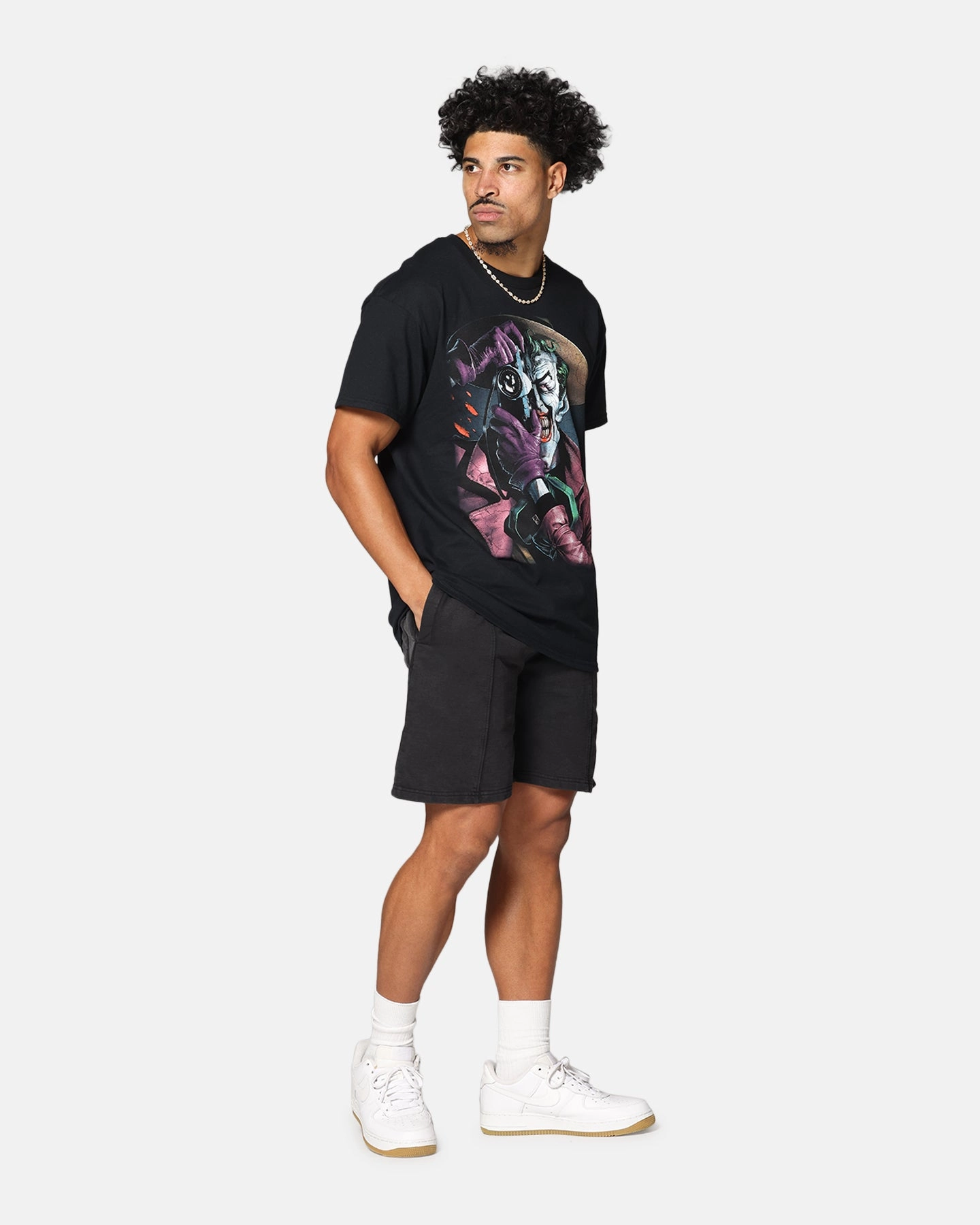 Goat Crew X DC Batman The Killing Joke T-Shirt Black Hypoallergenic fabric