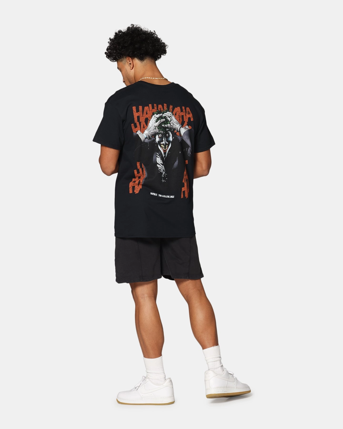 Bold Style Goat Crew X DC Batman The Killing Joke T-Shirt Black