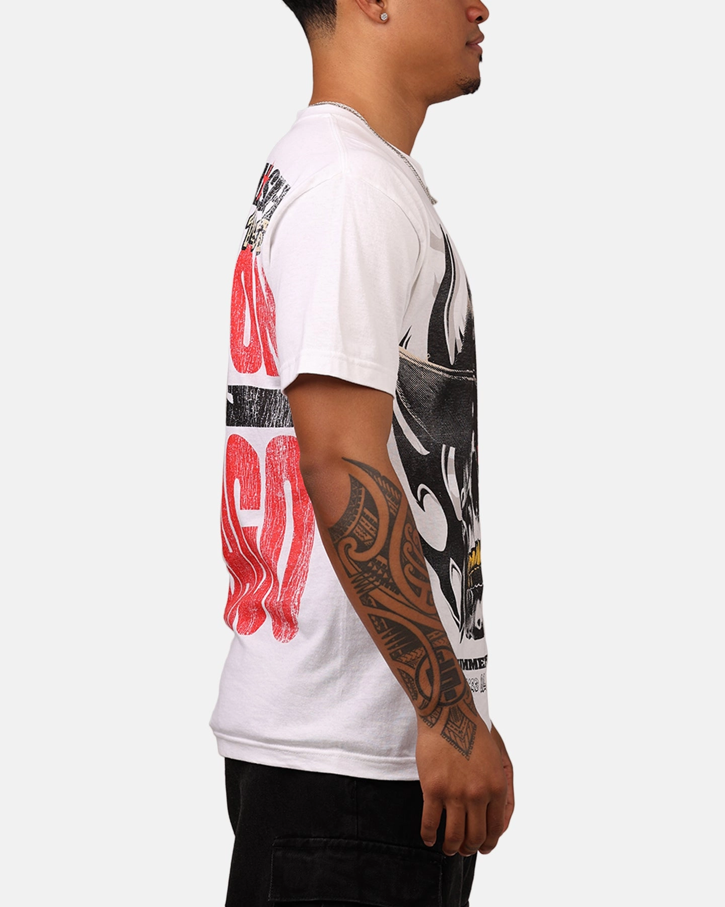 Summer Smash Cowboy Vintage T-Shirt Off White Casual All-Day Hygroscopic Fiber