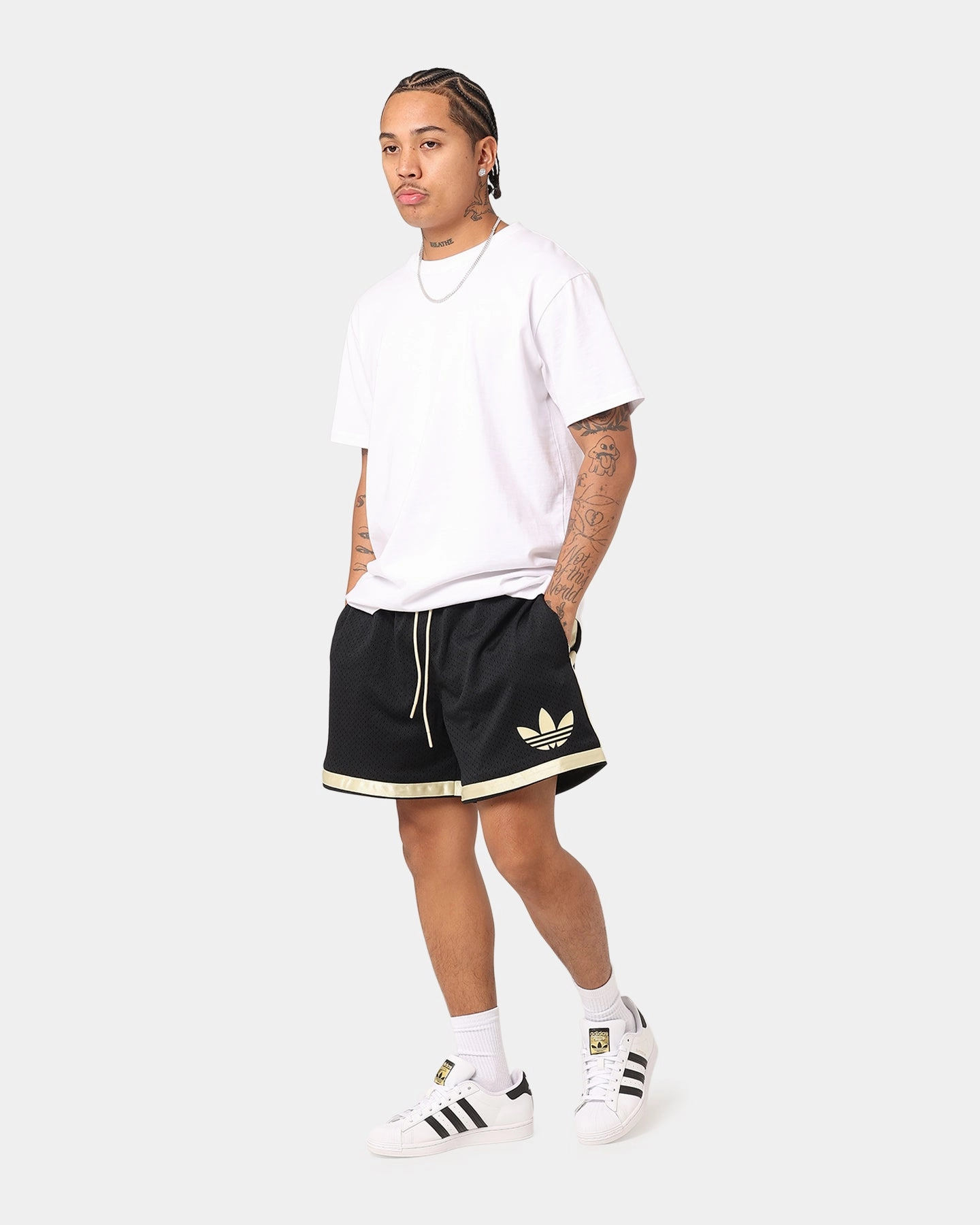 volleyball outfit Wrinkle-Resistant Adidas OG Shorts Black