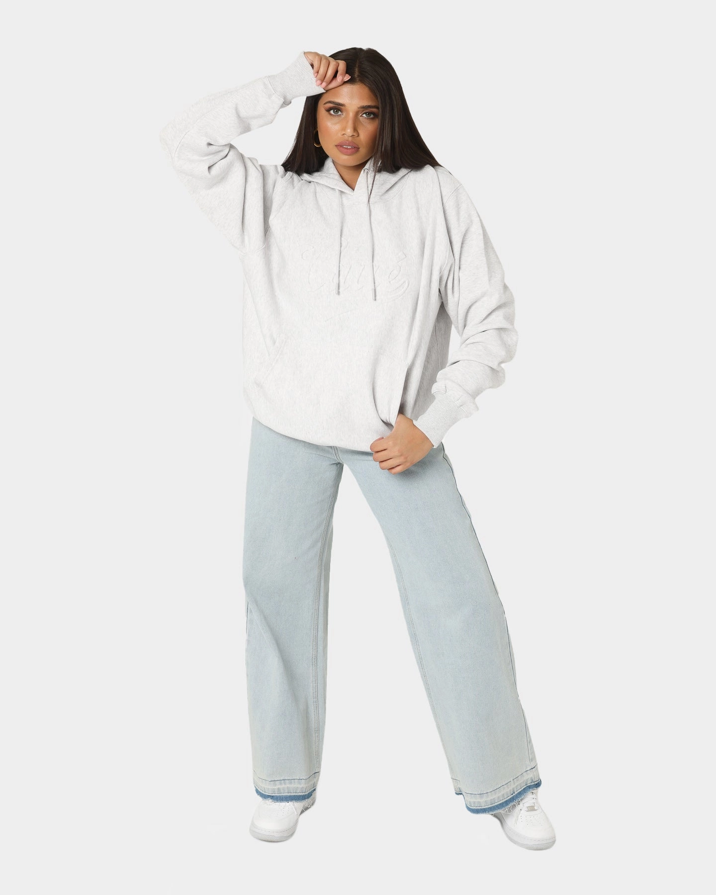 Durable Quality FlexibleMovement Carre Forme CLS Hoodie Light Grey
