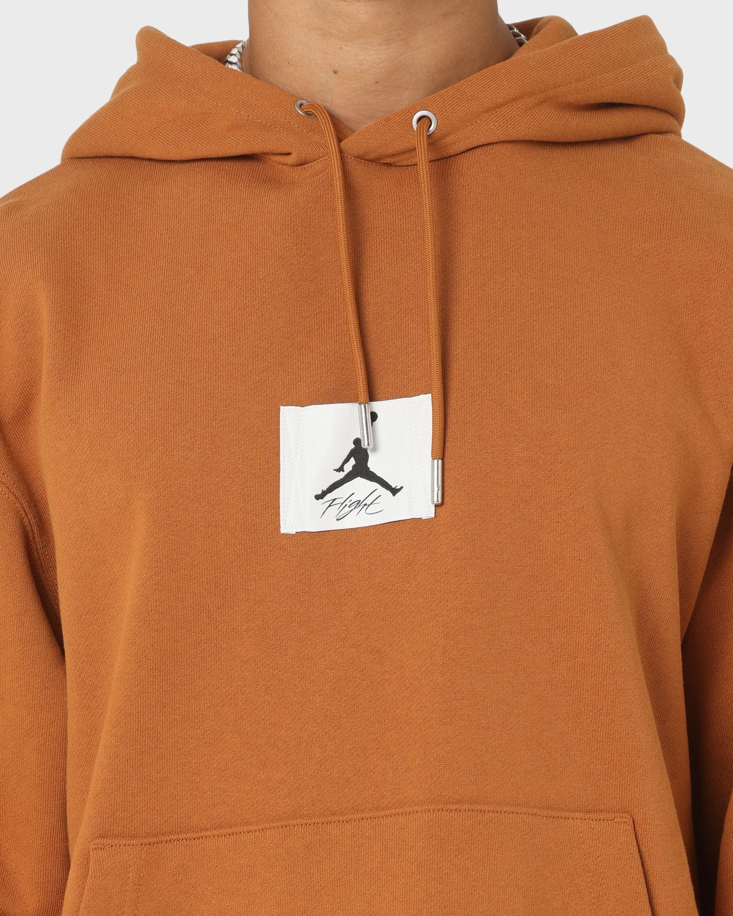 Summer Jordan Essentials Statement Fleece Hoodie Desert Bronze