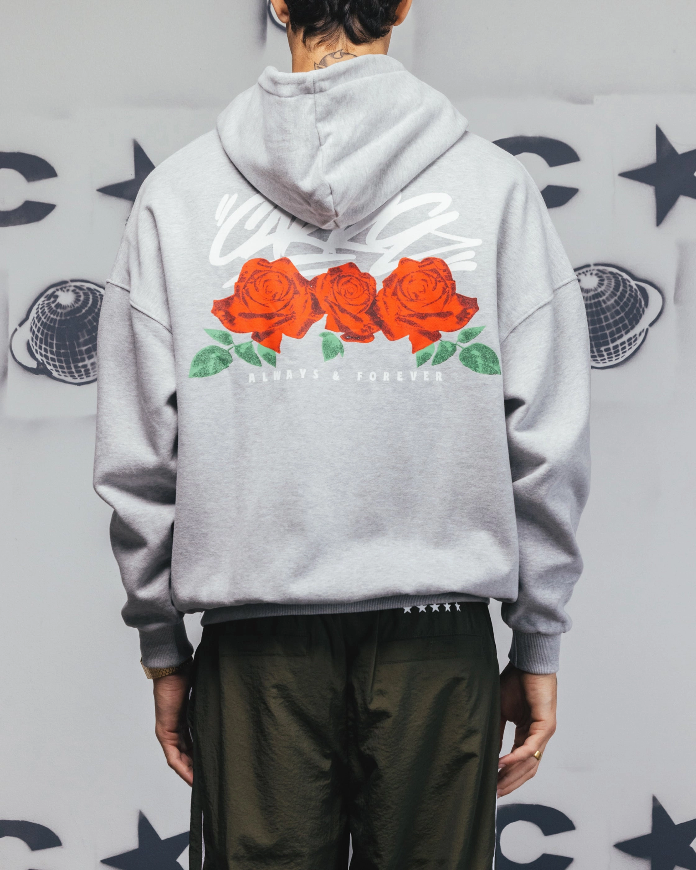 Carre Always & Forever Zip Hoodie Grey Marle high traffic areas