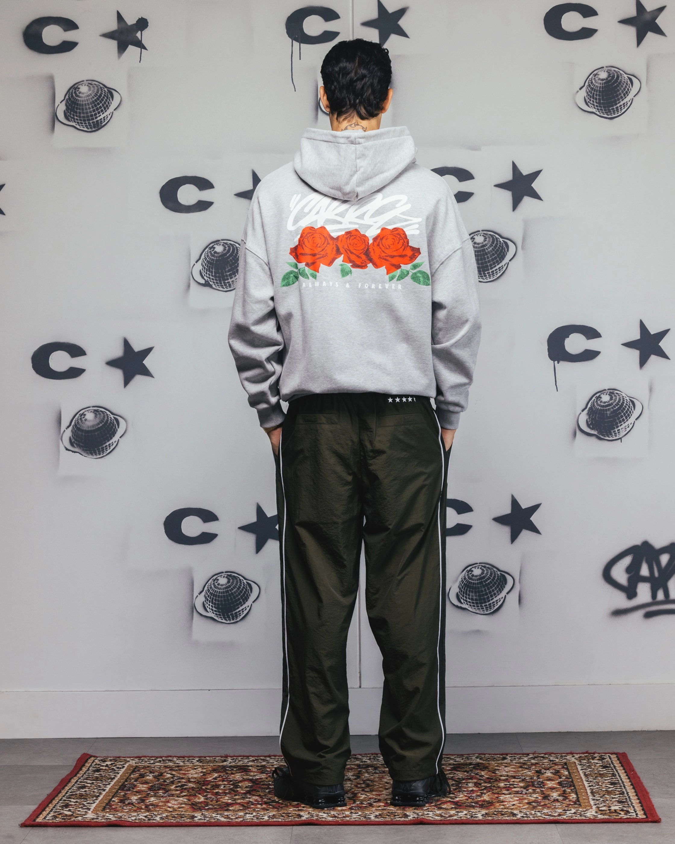 short term storage Carre Always & Forever Zip Hoodie Grey Marle