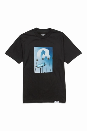DoubleStitchedHem Stone Wash Process Cookies Sign Of The Times Tee