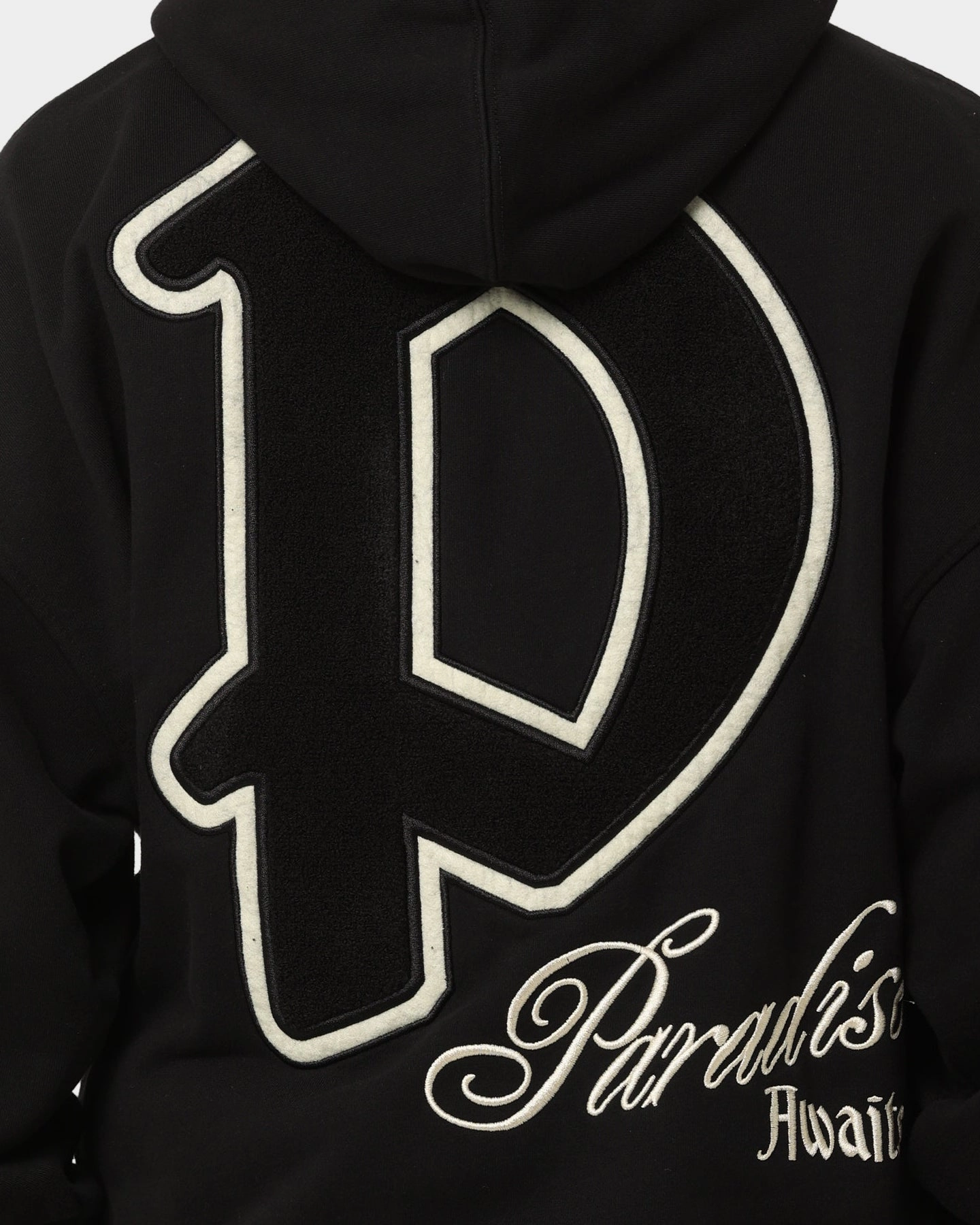 Loiter Paradise Zip Hoodie Off Black Water Resistant Fabric Avoid