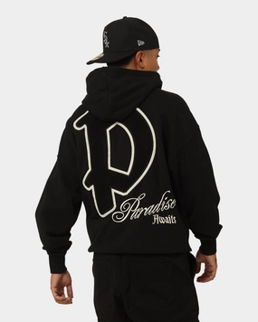 starlight Loiter Paradise Zip Hoodie Off Black