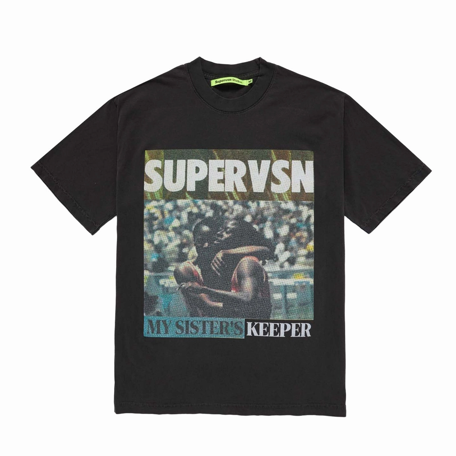 Quick Dry Fabric Supervsn My Sisters Keeper T-Shirt 'Vintage Grey'