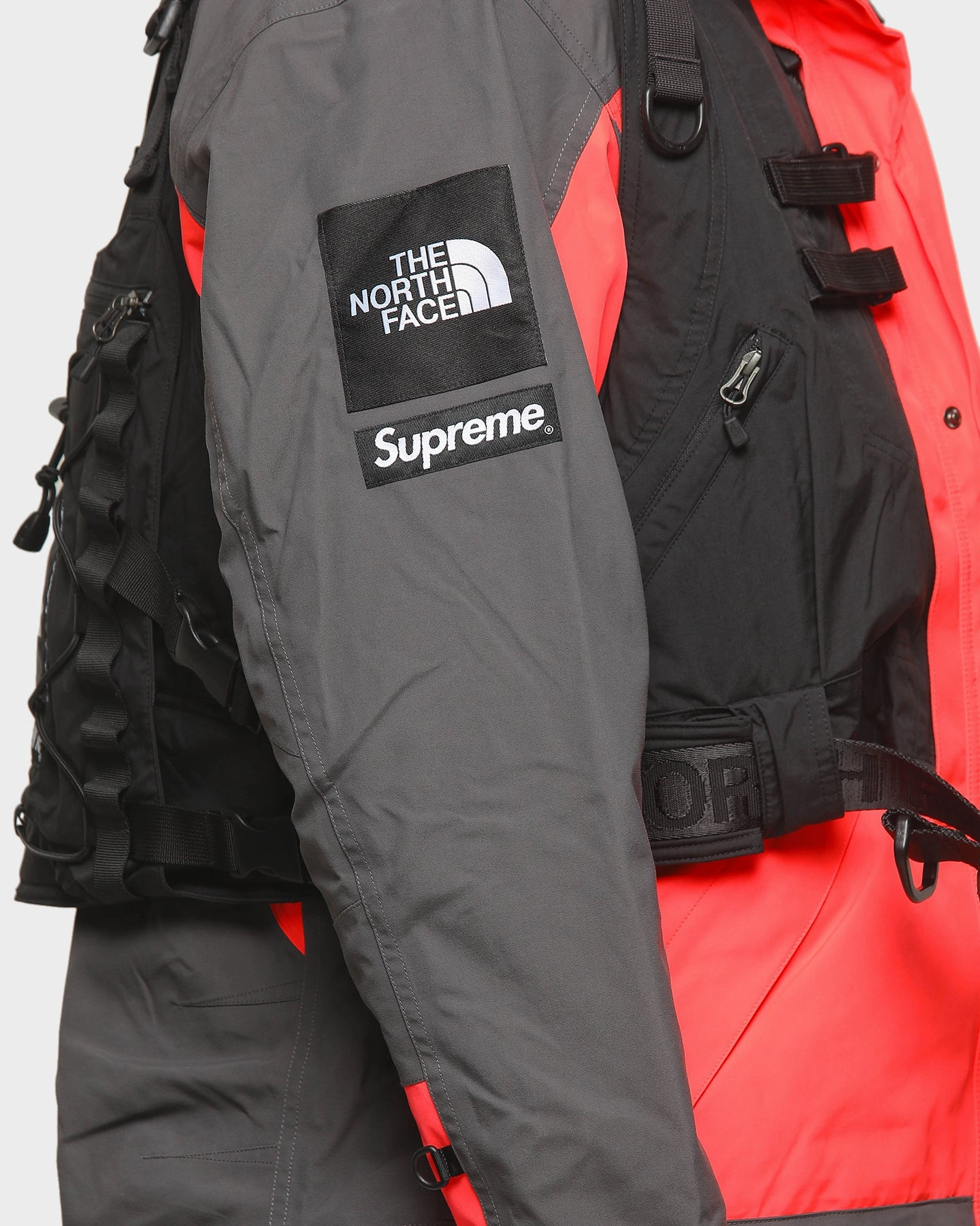 Non Bulky Silhouette Supreme The North Face RTG Jacket   Vest Red