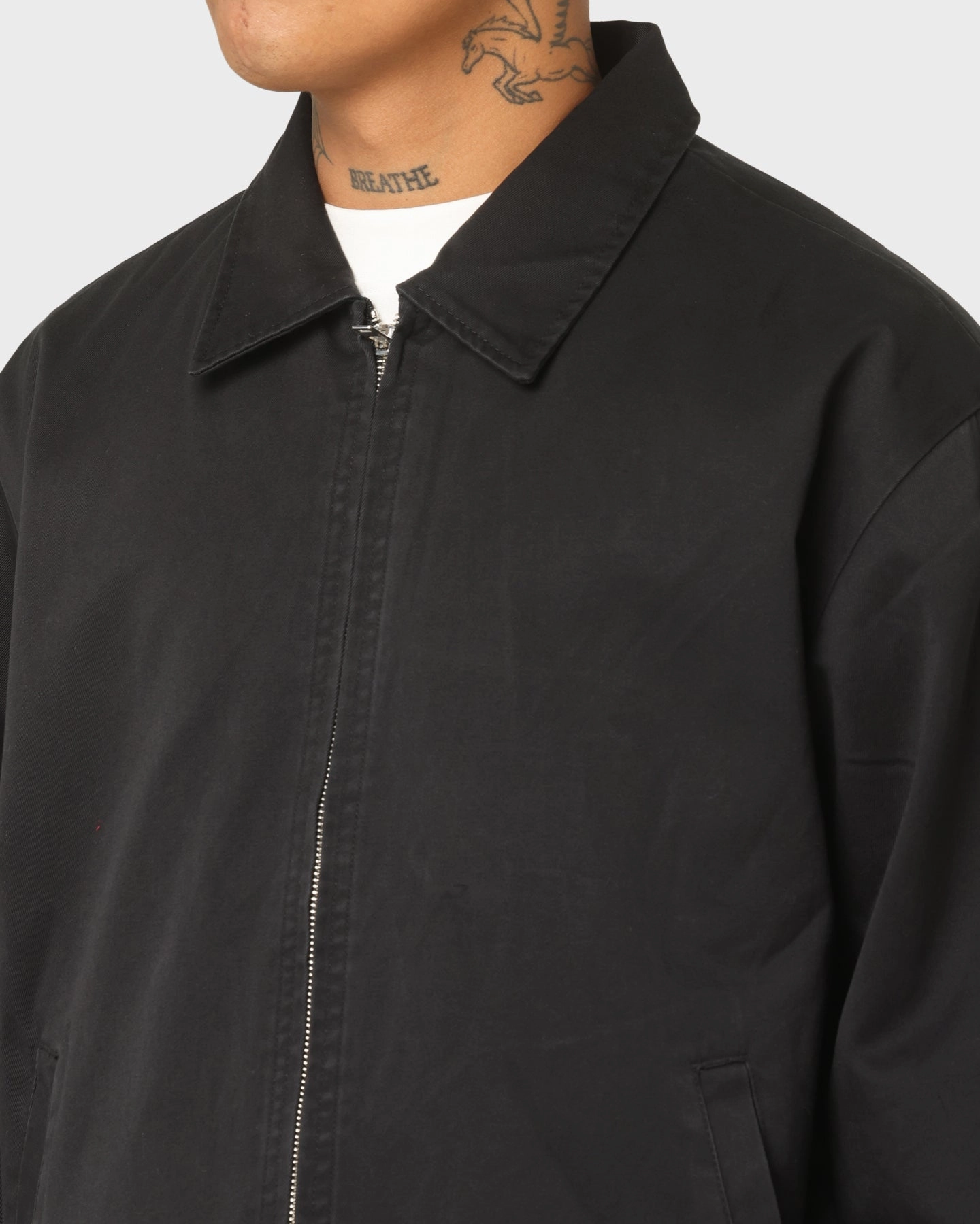 Stylish Warmth Supreme X Junya Printed Work Jacket Black