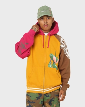 Supreme X Junya Zip Up Hooded Sweatshirt Gold Cold Shield