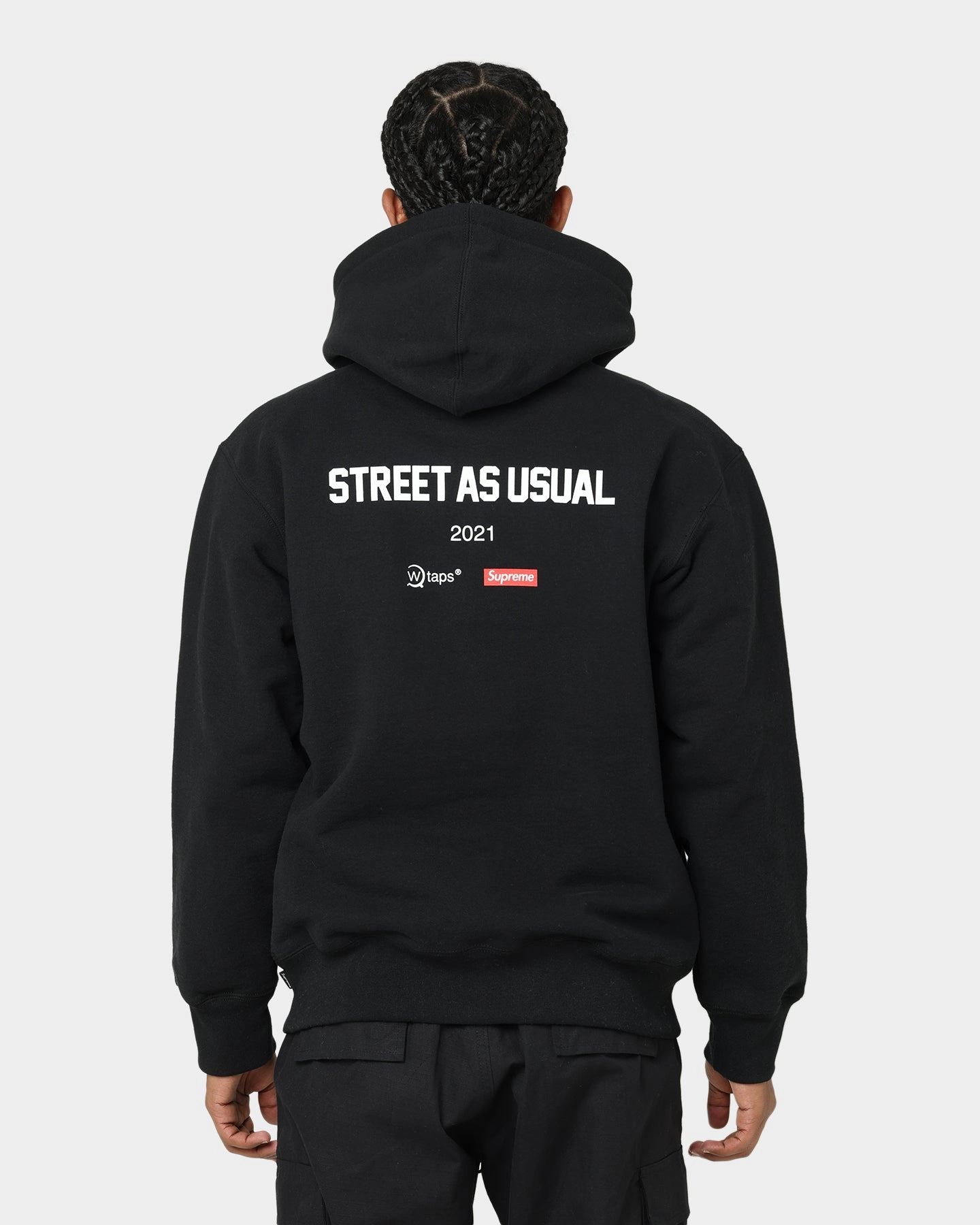 Propagate Patch Supreme X WTAPS Sic Em Hoodie Black