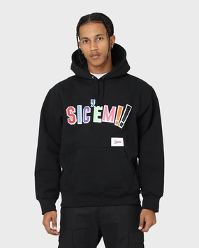 FoldableDesign Supreme X WTAPS Sic Em Hoodie Black