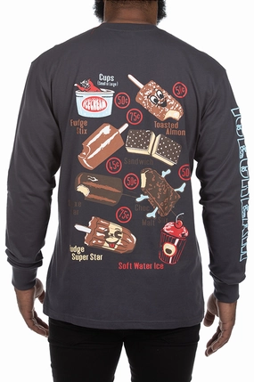 Icecream Cup Or Cone Long Sleeve Tee Chill Design