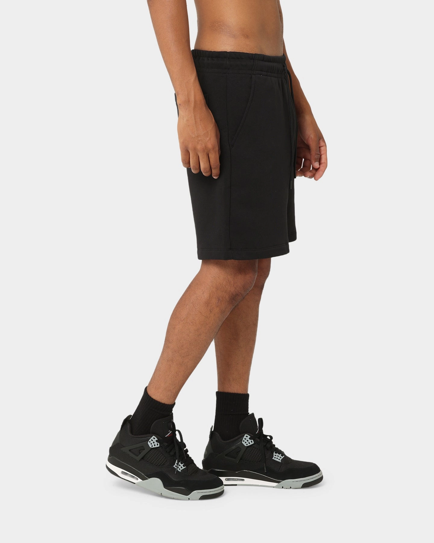 Jordan Essential Fleece Shorts Black/White Preppy look Gym apparel