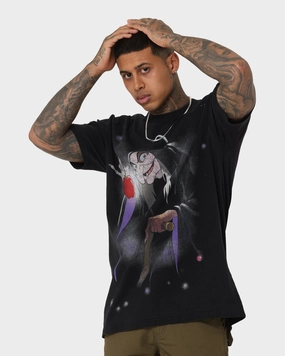 Disney Snow White Vintage T-Shirt Washed Black Minimalist fashion Light and Cozy