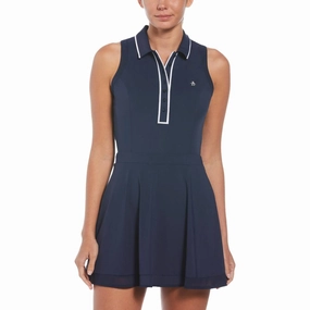 Classic Line Original Penguin Sleeveless Veronice Golf Dress Black Iris - SS24 Women