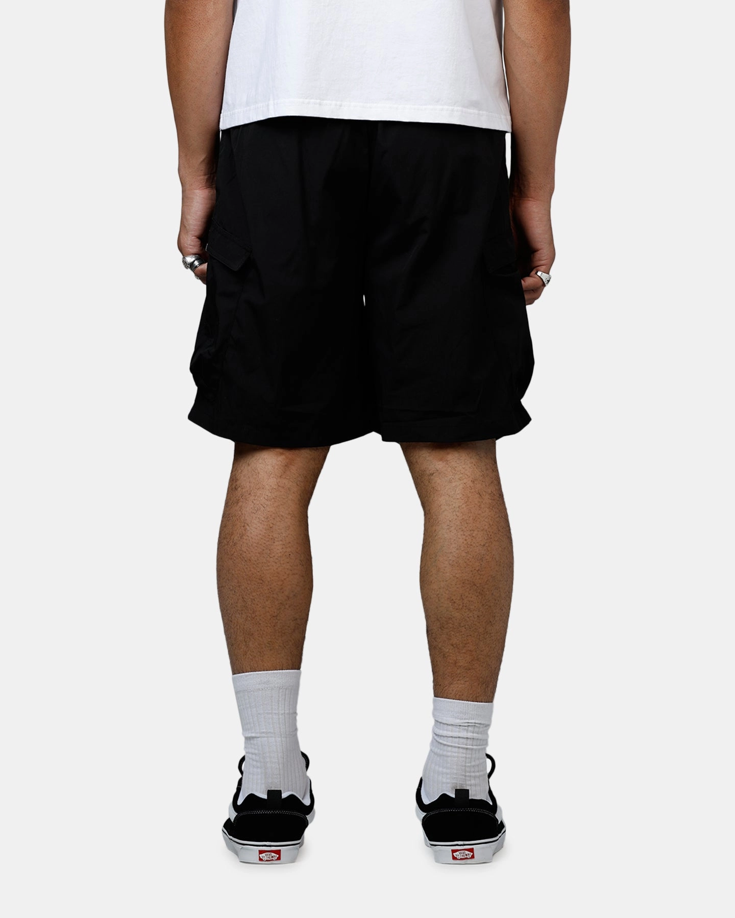 Banx Signature Cargo Shorts Black Cold Weather Gear
