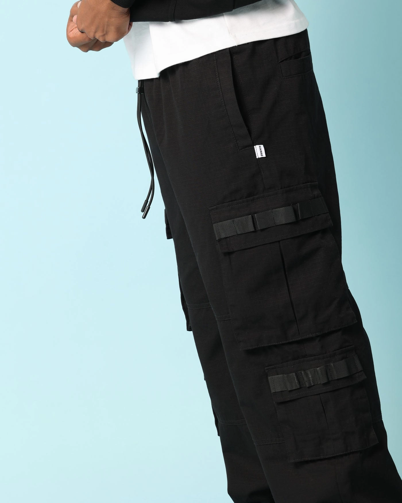 Carr?? Boonie Cargo Jogger Black Mesh Lined