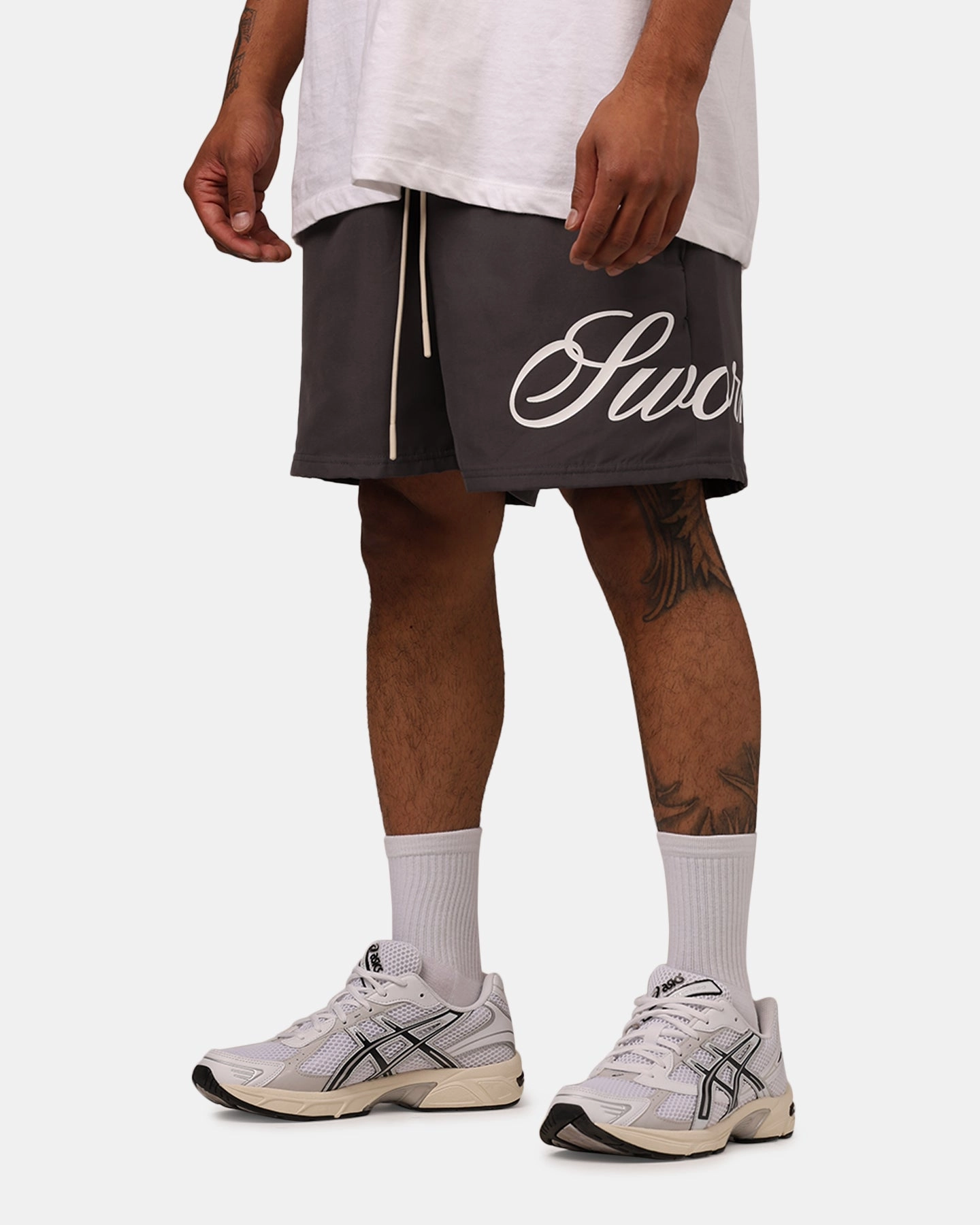 transportation industry Sworn To Us Spirit Angel Swim Shorts Grey