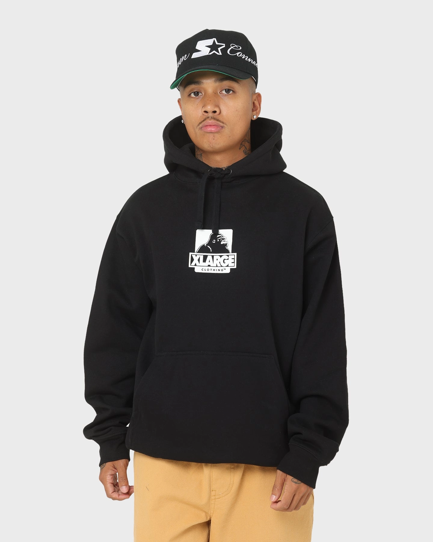 XLARGE 91 Hoodie Black/White Outdoor Ready
