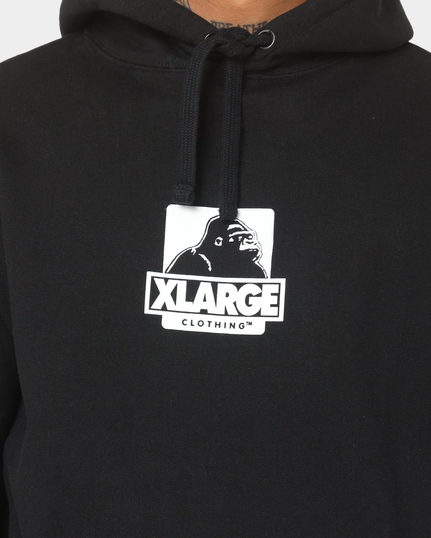 XLARGE 91 Hoodie Black/White Spread wallet