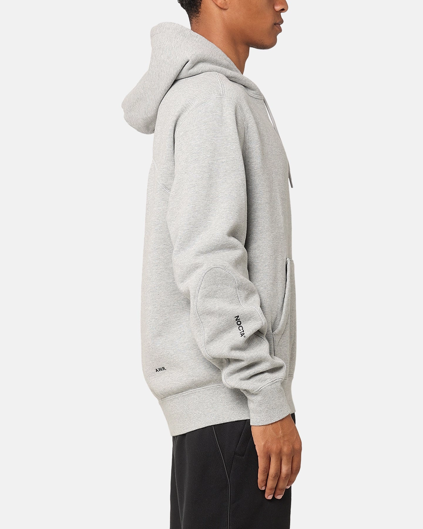Nike Nocta Fleece Hoodie Dark Grey Heather low - strength structure Reinforced Hem