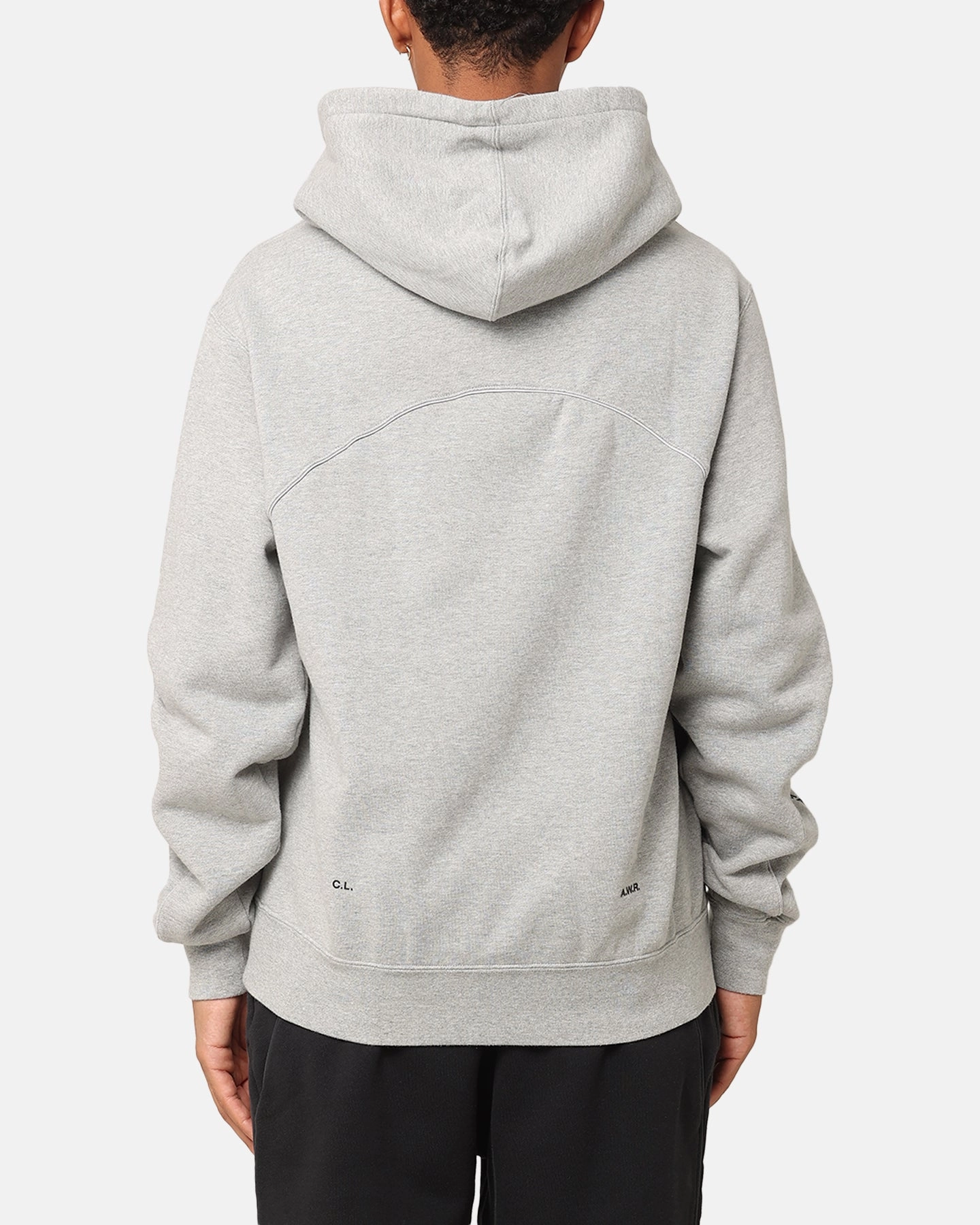 Nike Nocta Fleece Hoodie Dark Grey Heather Yarn Dyed Colorfastness