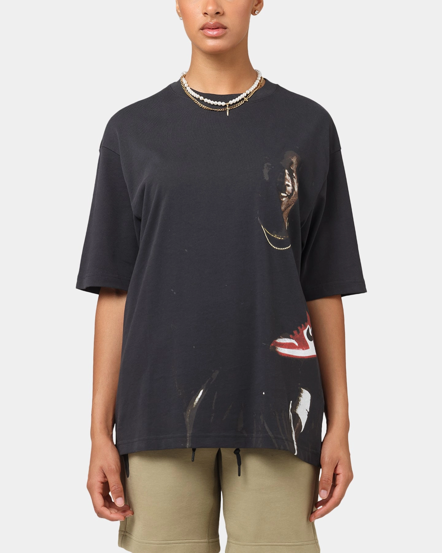 Outdoor Smart Jordan Statement 1985 J Day Crewneck T-Shirt Off Noir