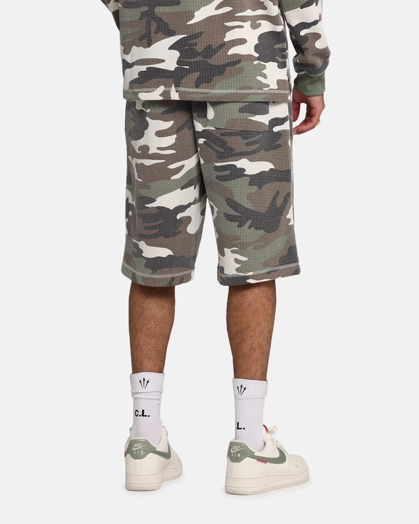 XXIII Printed Thermal Shorts Camo Clean Feel Seamless Integration