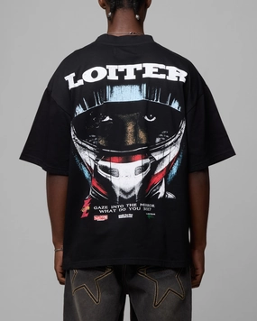 Modern innovation Loiter Formula Vintage T-Shirt Black