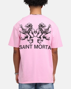 Easter Active Wear Saint Morta Lover Club Boxy T-Shirt Pink