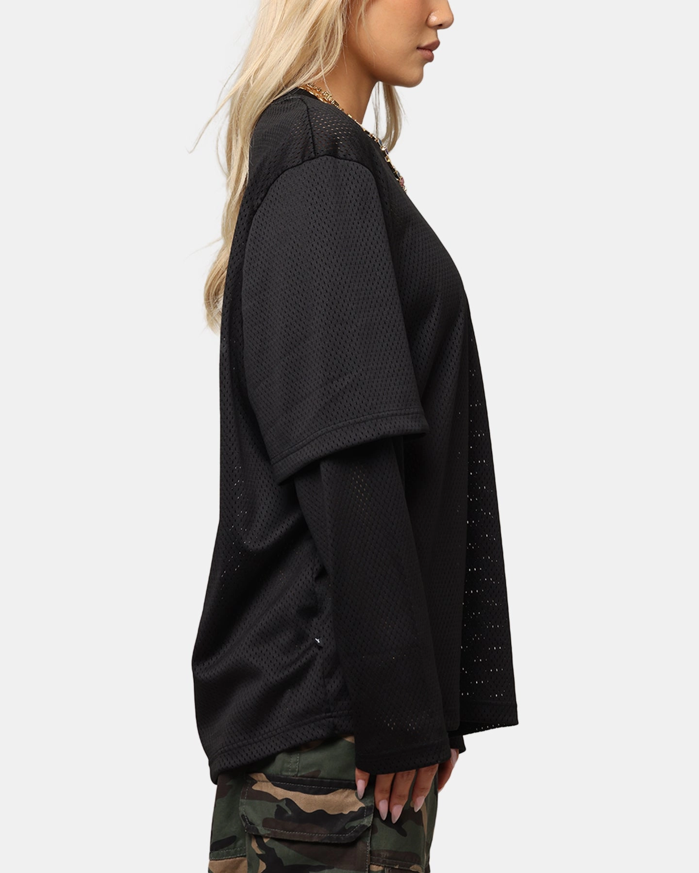 Weekend Trend Urban Casual The Anti Order Midnight Layered Jersey Black