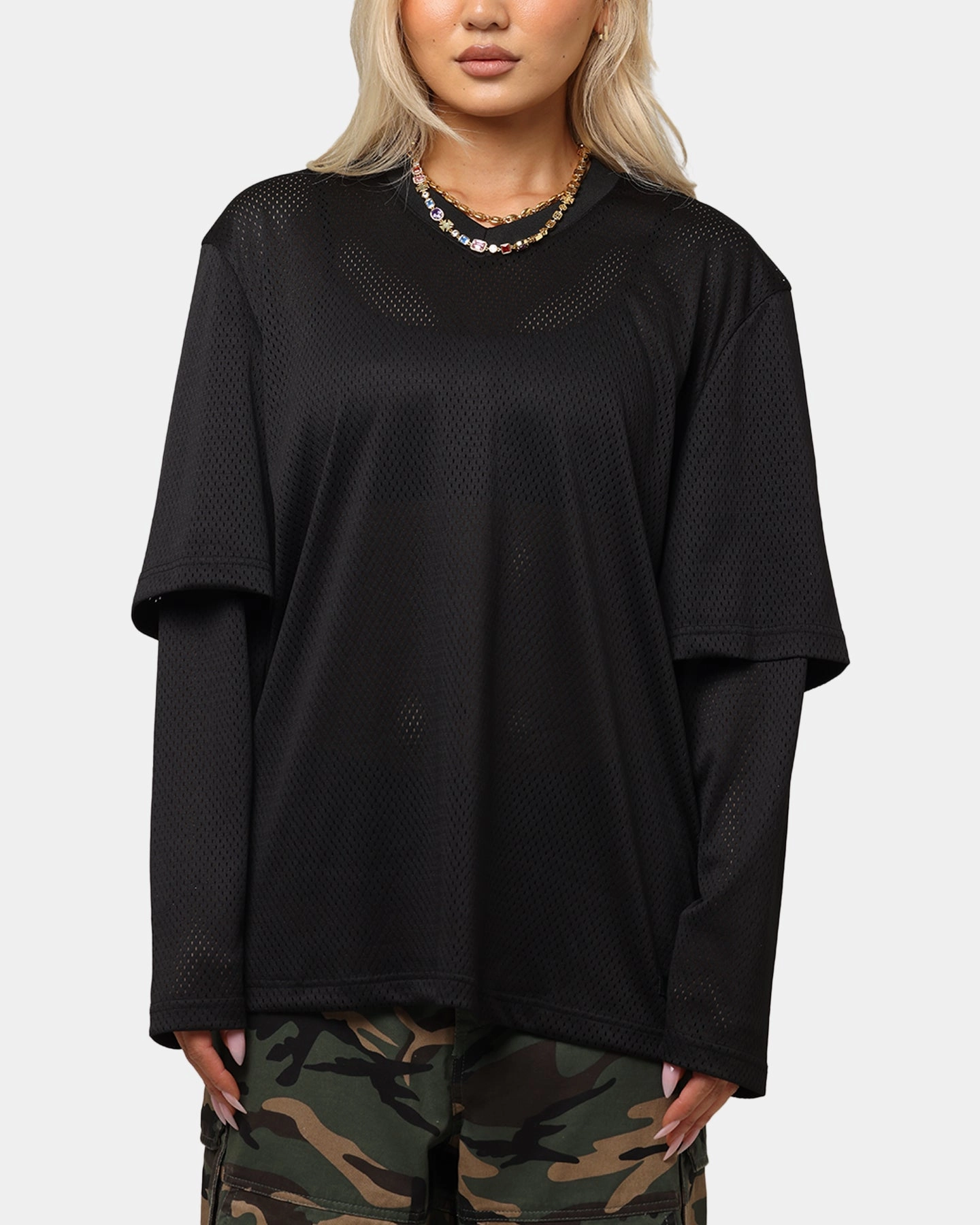 Classic Style The Anti Order Midnight Layered Jersey Black