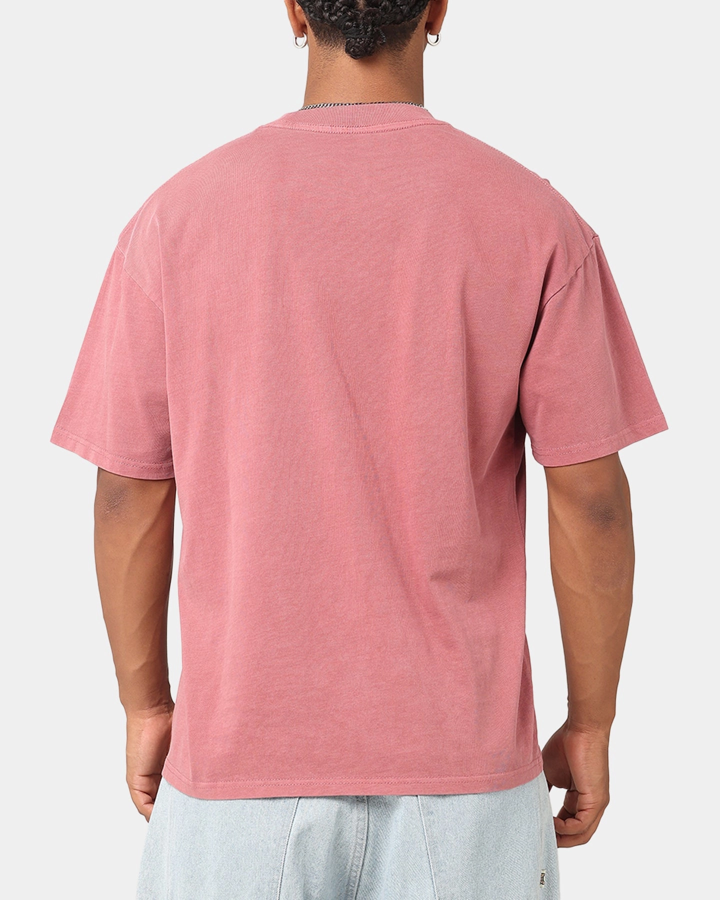 Bright Color Minimal Outfit Culture Kings Standard T-Shirt Burgandy