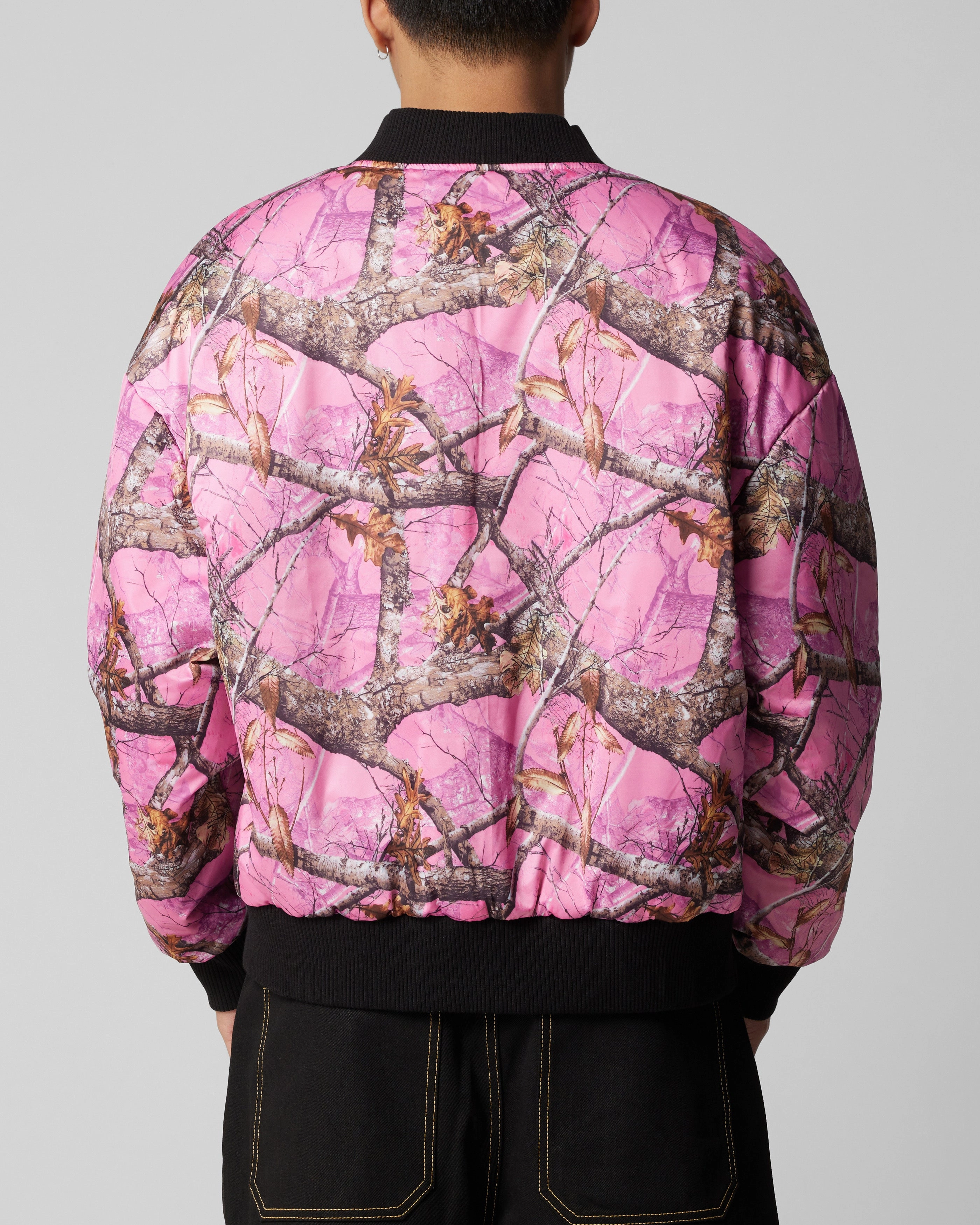 Urban Detail Loiter Hunter Reversible Jacket Black/Pink