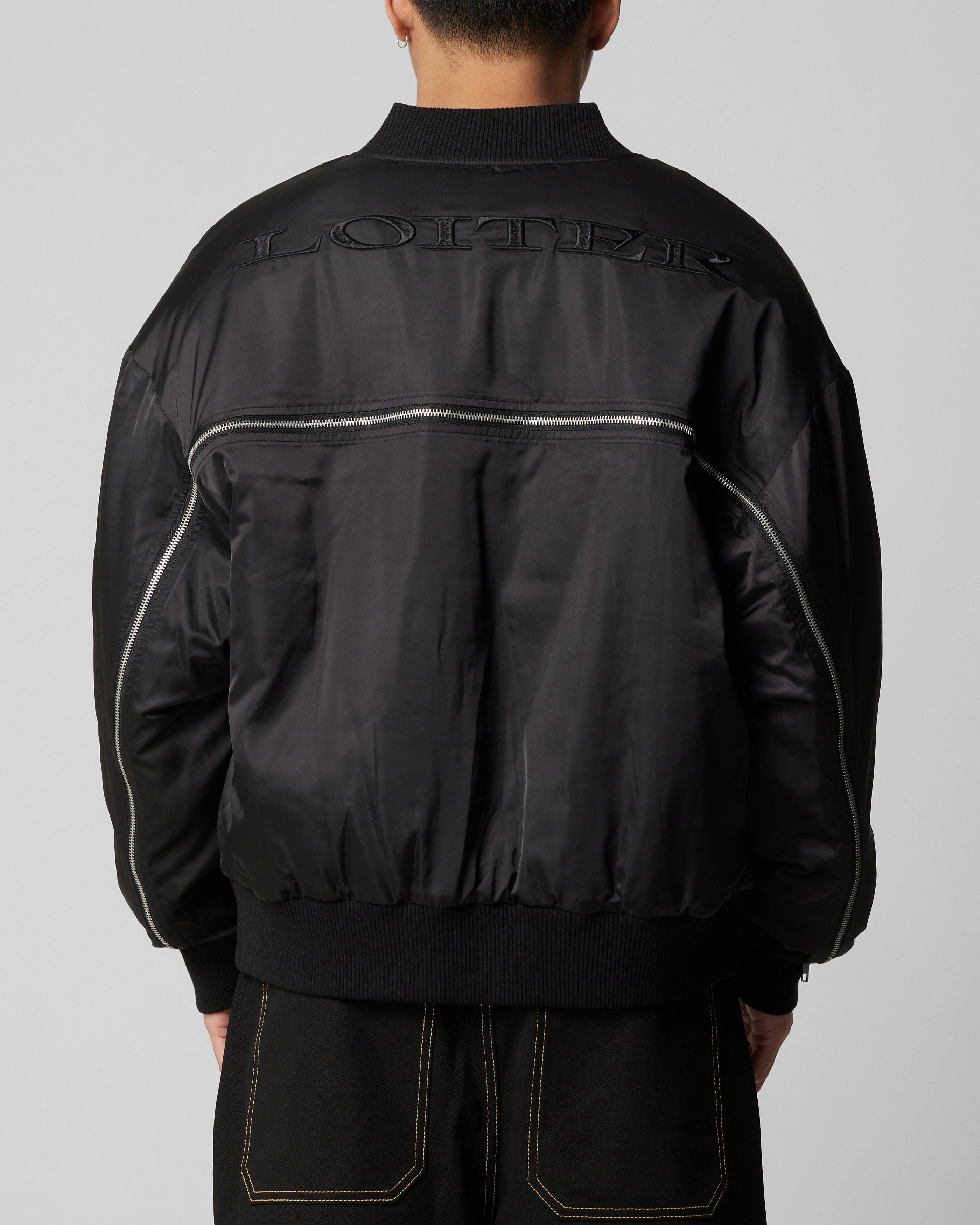 Breathable fabric Loiter Hunter Reversible Jacket Black/Pink