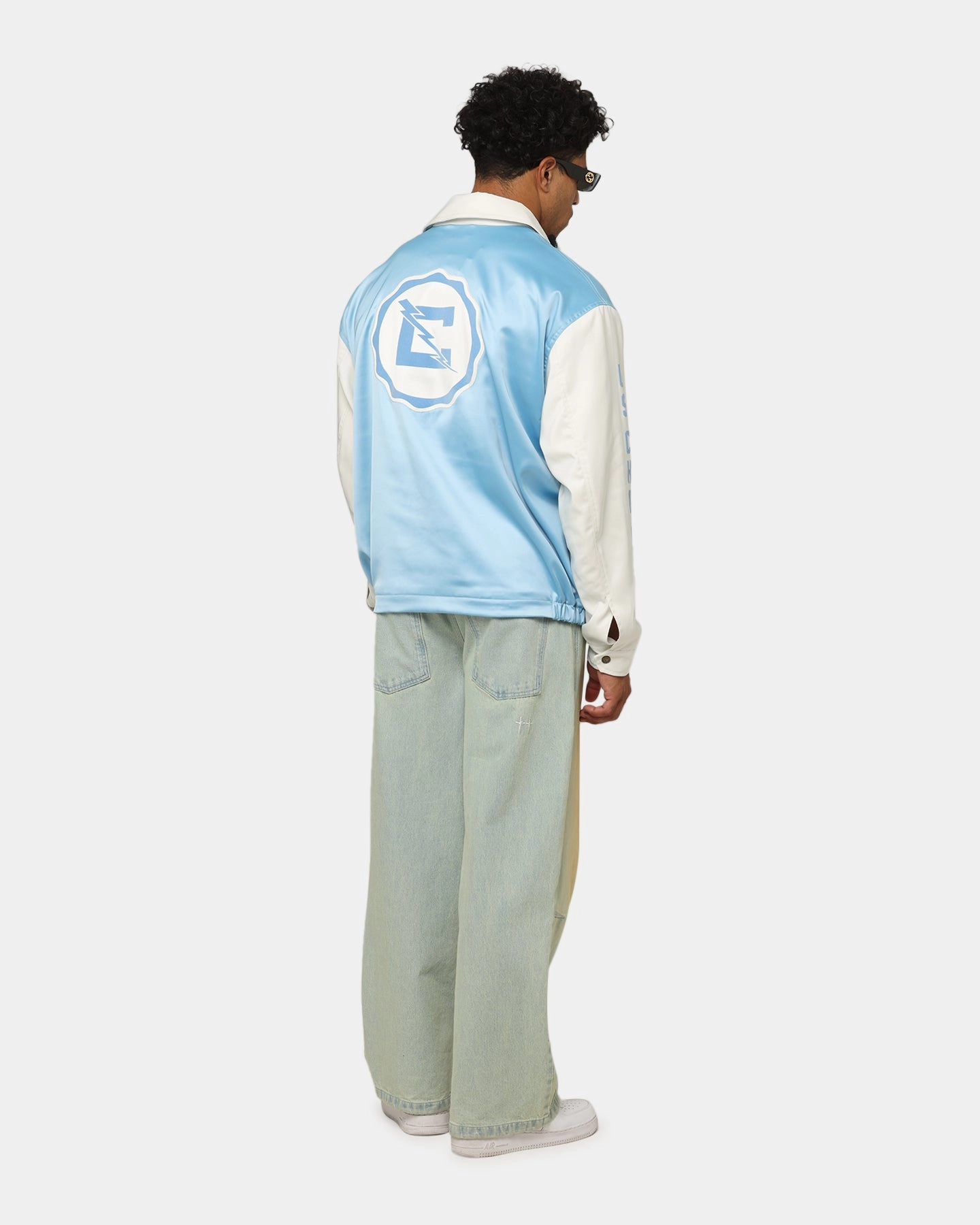 Champion 50's Team Captain Jacket Pale Blue sunglasses Performance Optimized Fit
