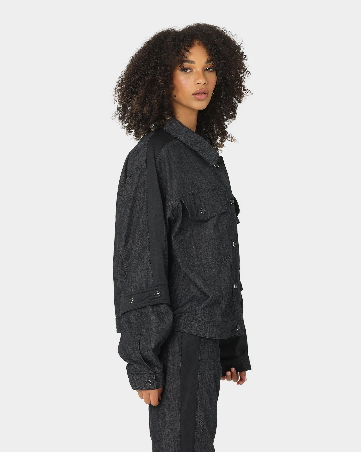 Adidas Women's Track Top Black Urban Wear suitable for winter sports
