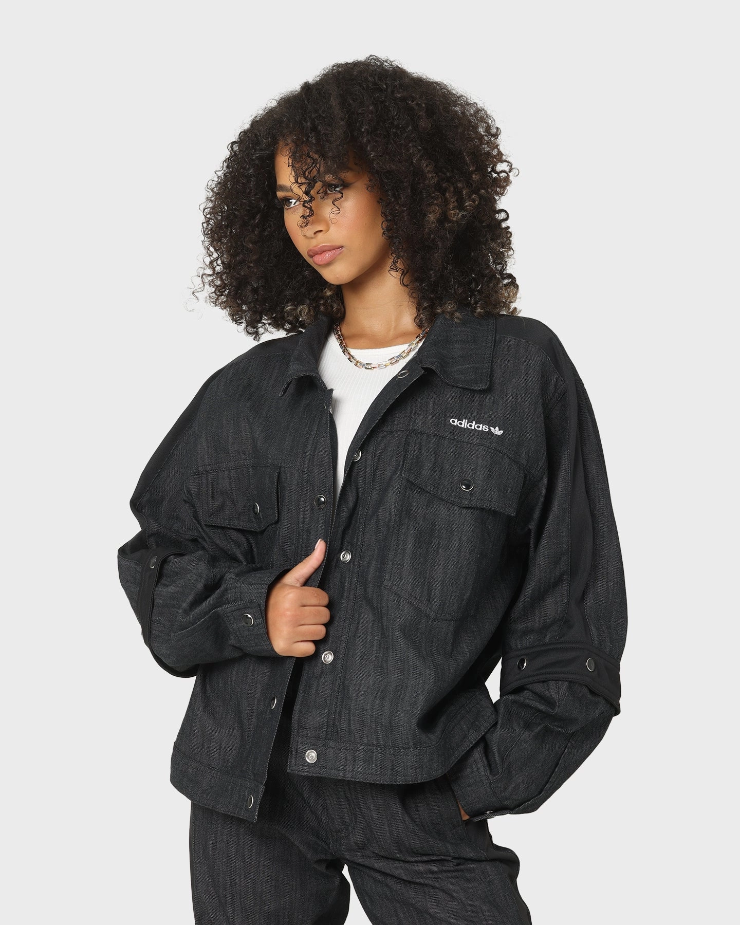 Adidas Women's Track Top Black Awareness Cool Fit
