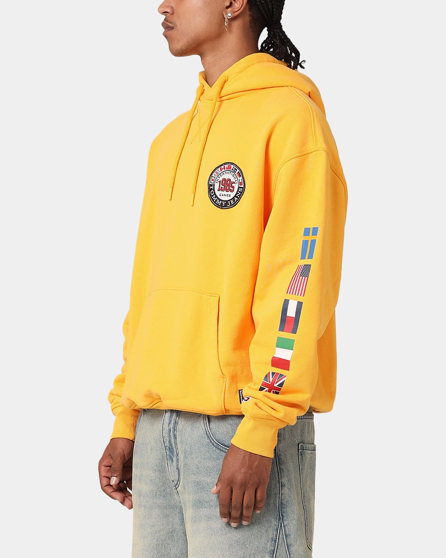 Smart Fedora Tommy Jeans TJU Archive Games Hoodie College Gold