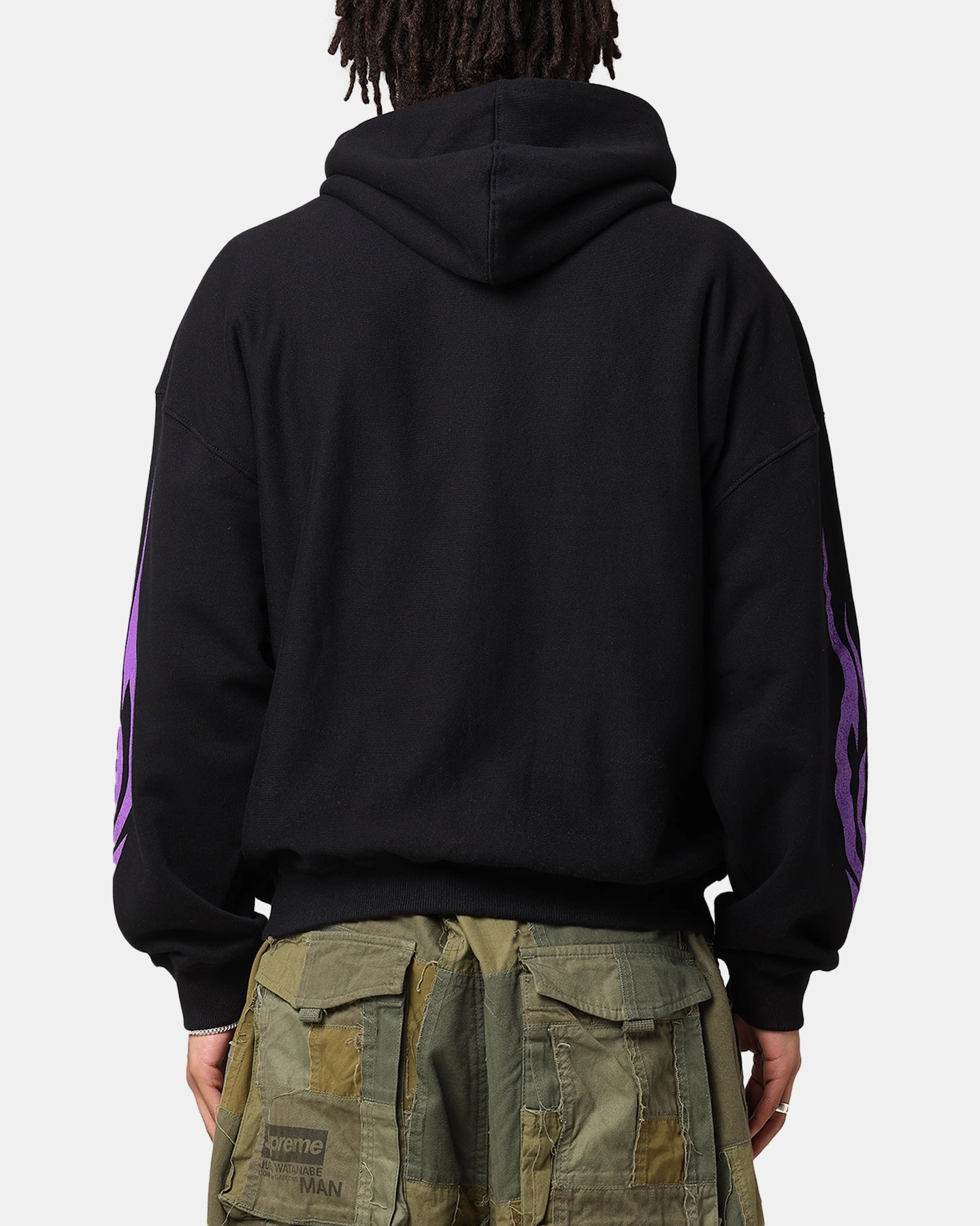 Loiter Rip N Dip Hoodie Black Compact Packable Design
