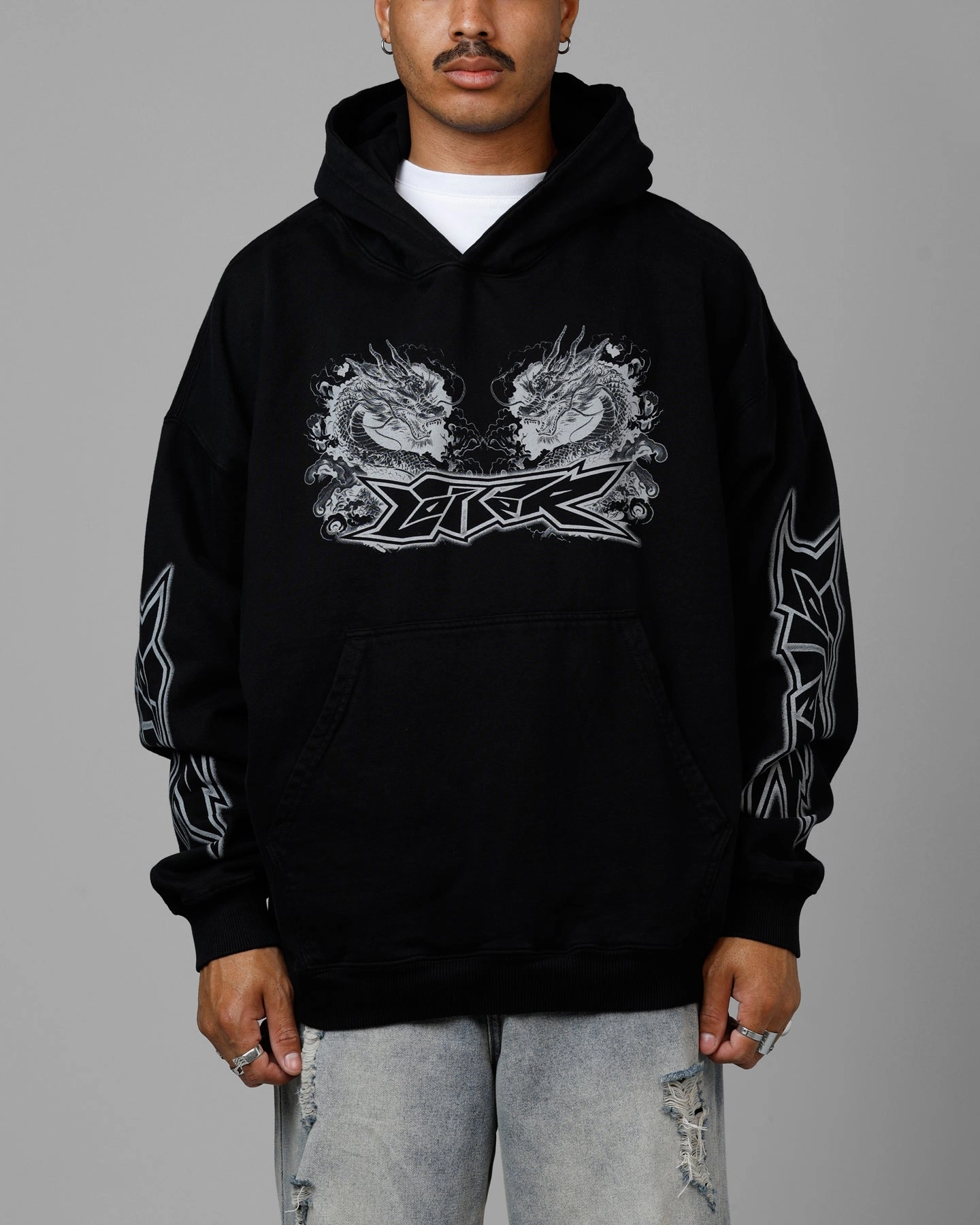 Indication Loiter Draco Born Premium Hoodie Black