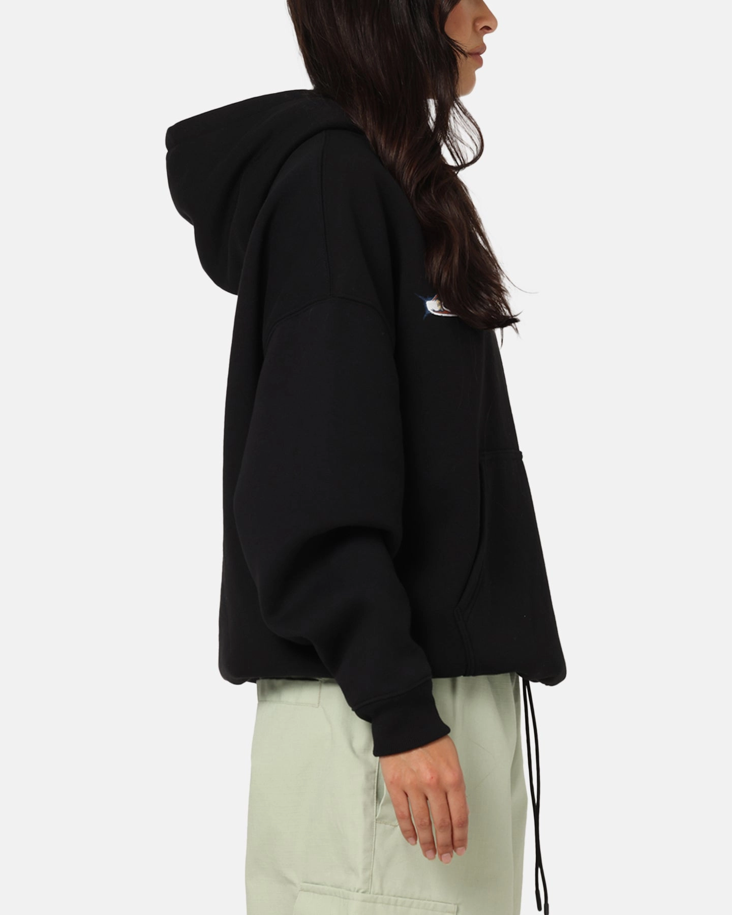 Beauty Casual Outdoor Wear Carre Cold Shine Hoodie Black