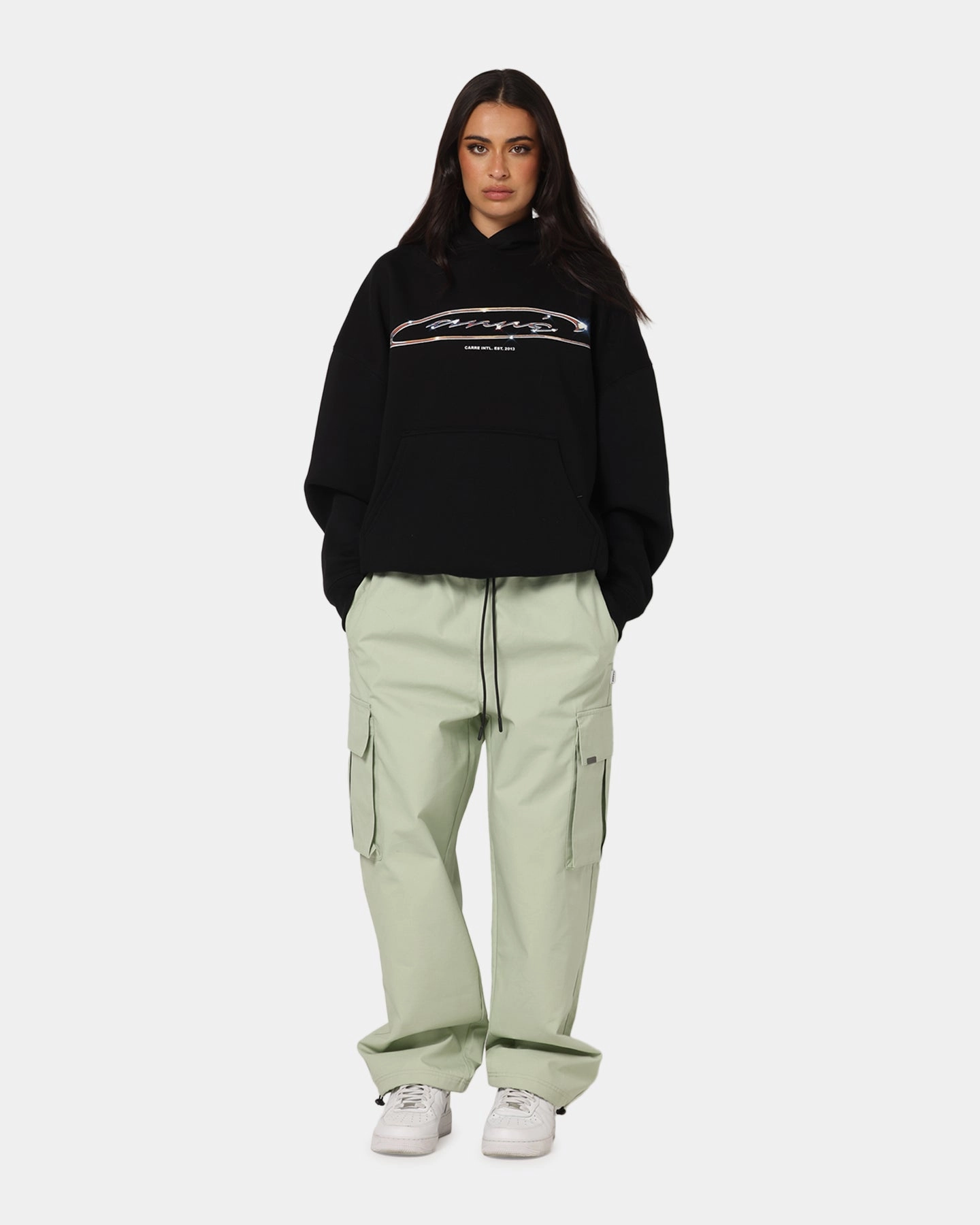 Carre Cold Shine Hoodie Black Equity