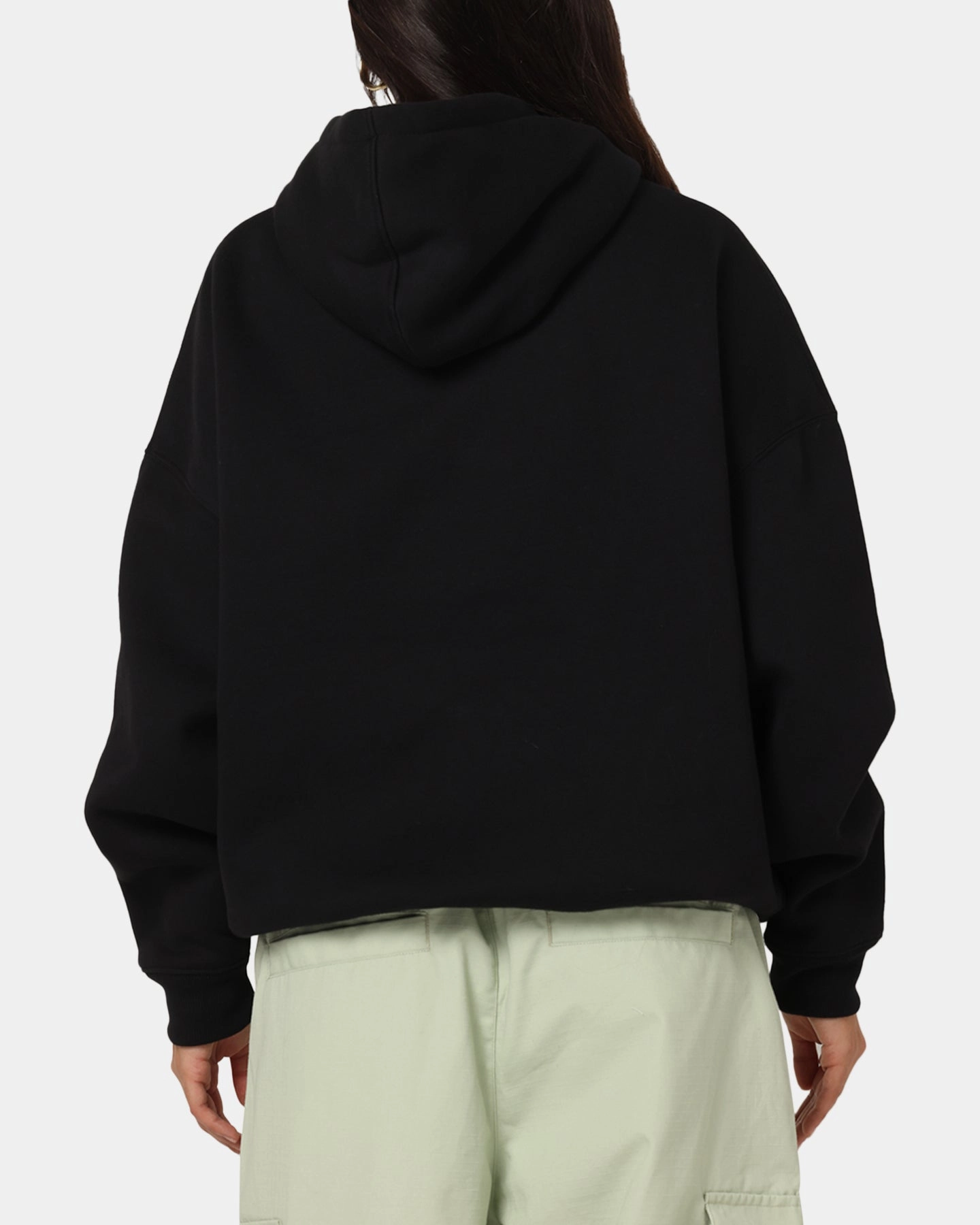 Carre Cold Shine Hoodie Black Breathable Protective Style