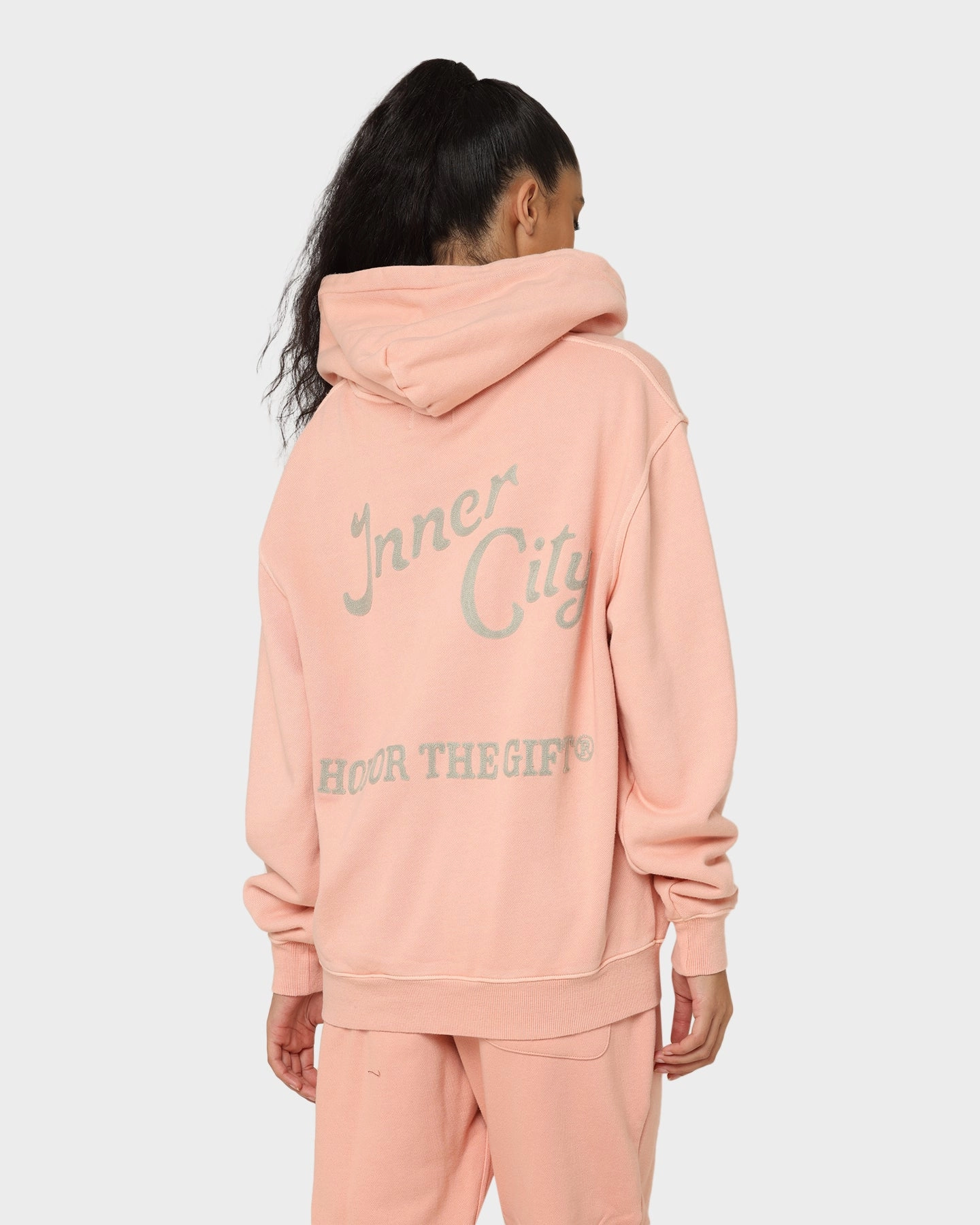 Honor The Gift Neighborhood Hoodie Peach Urban Ease Effortless Wear